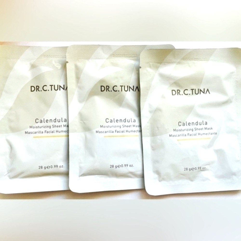 3 Farmasi Calendula Sheet Masks, NWT